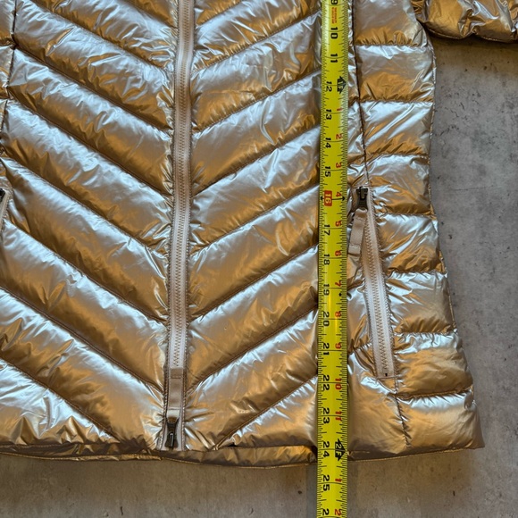 Skhoop Women’s Metallic Down Jacket With Hood Size Small - Picture 11 of 13
